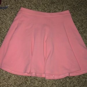 Light pink skater skirt